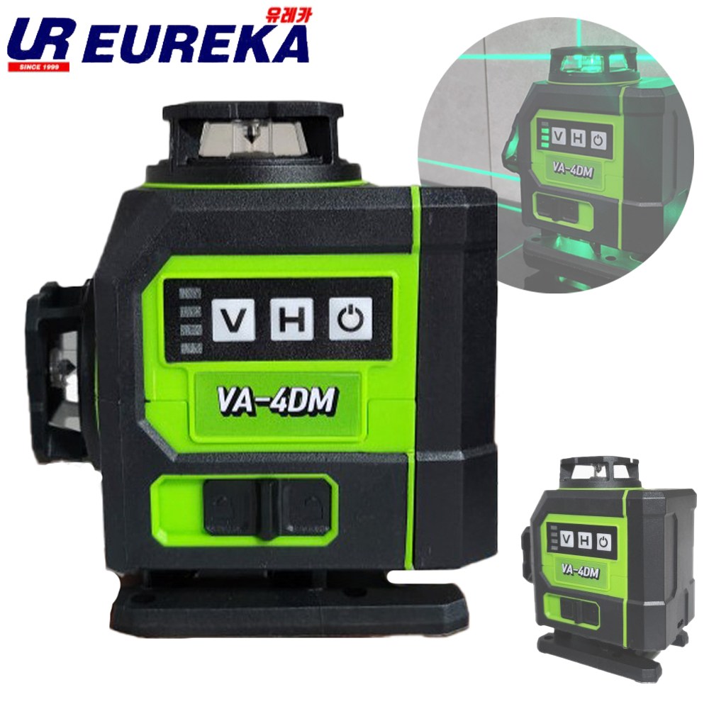 유레카 미니 레벨기 그린빔 수평레벨 VA-4DM 159,000원