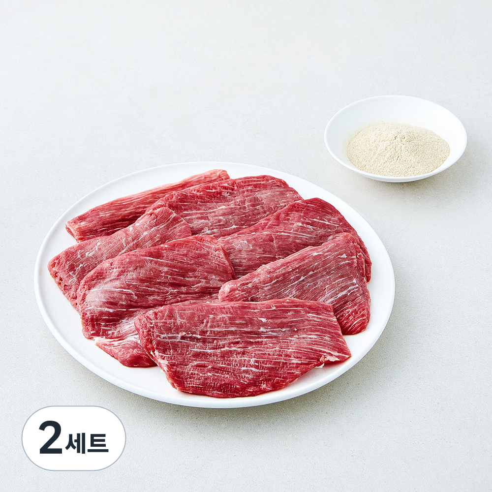 [로켓프레시] 선진포크한돈 등심덧살 수육용 600g + 분말스프 40g 세트 (냉장), 2세트 52,470원