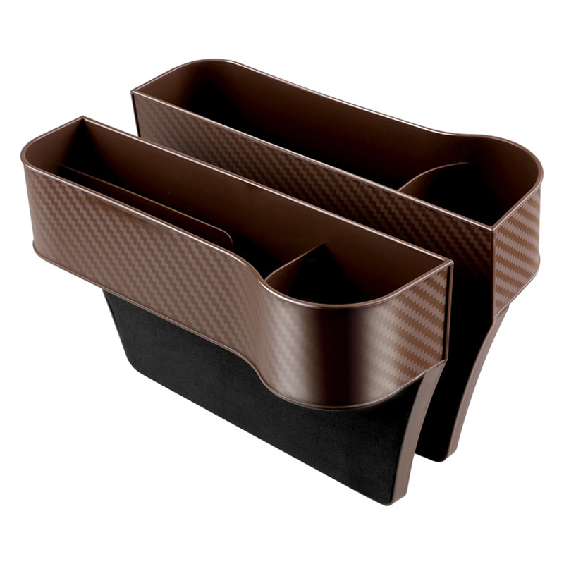 코히모 차량용 틈새 사이드 포켓 운전석 + 조수석 수납함 4W436,, 1세트, 브라운 6,400원