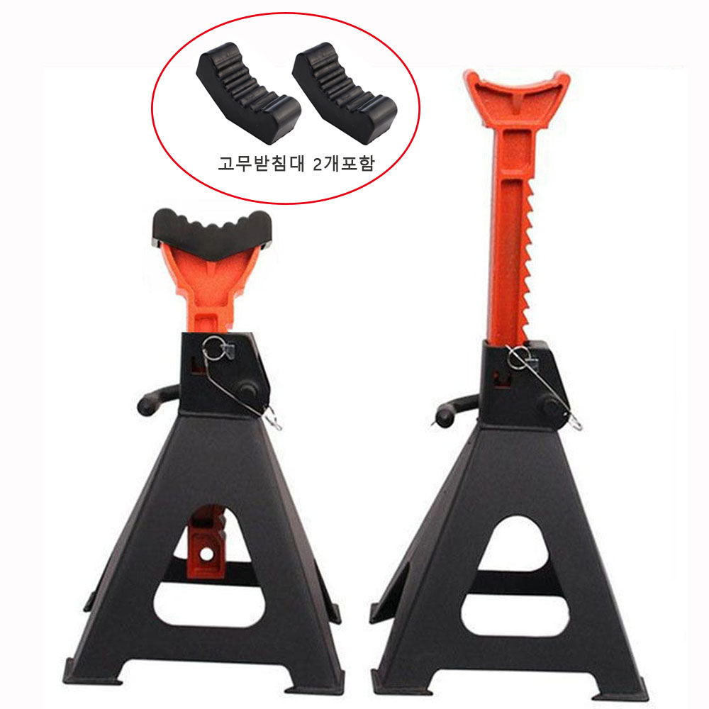 코어무역 자동차자키 말목 안전받침대 수공구 작기 스탠드 가레지잭 3톤 2개 1세트 22,000원