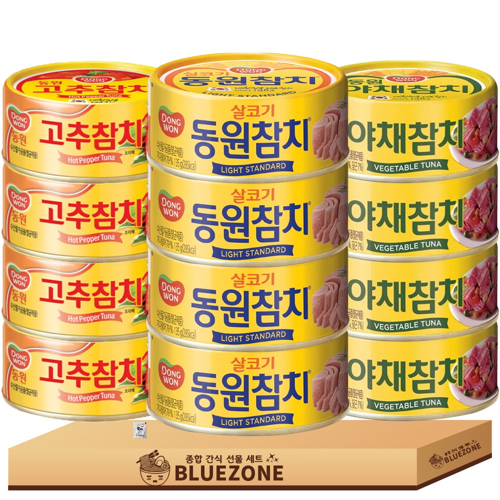 동원 참치 90g A세트 (살코기+고추+아채) x4, 90g 29,900원