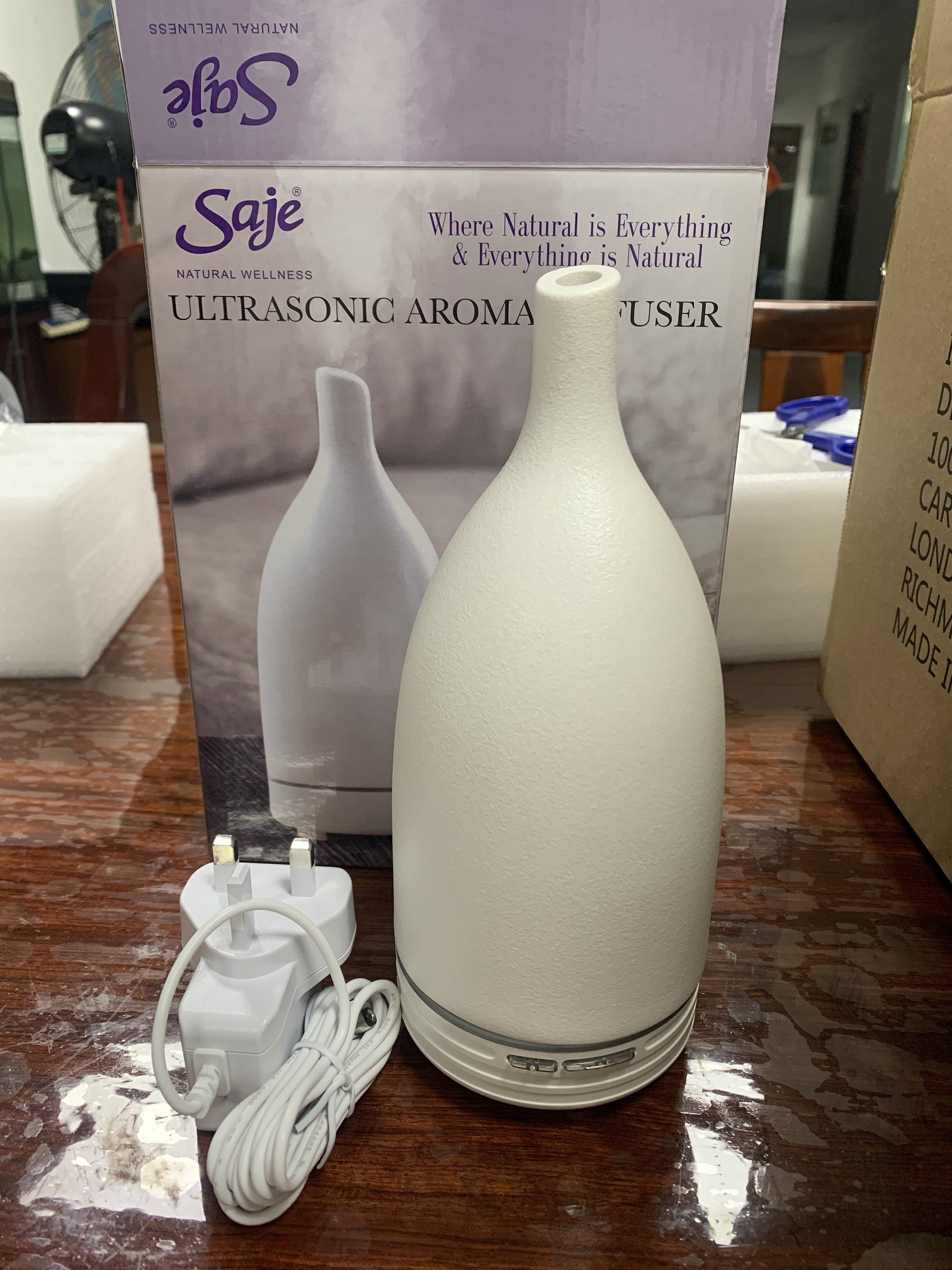 캐나다 사제 세라믹스 초음파 가습기 화이트 세라믹 선물세트 74,200원