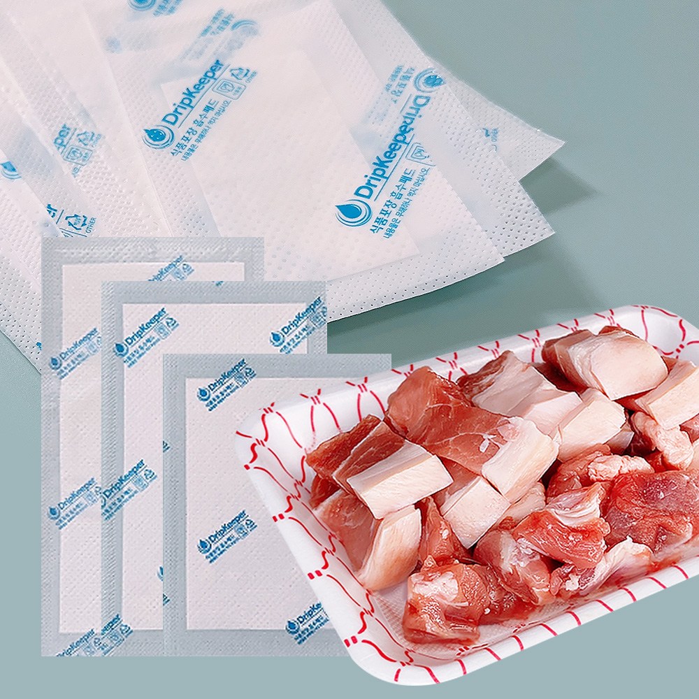 국내생산 흡수패드 정육점 고기포장 핏물제거 미트페이퍼 드립키퍼, 6000개 135,000원