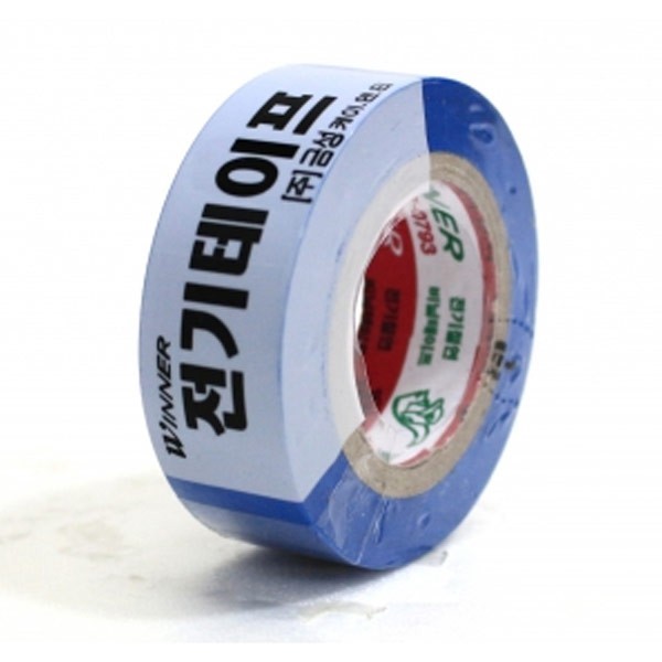 [빅스톤] 전기테이프 청색 19mm x 10m / 절연 배선용 / 20,50,100개 대량세트 54,900원