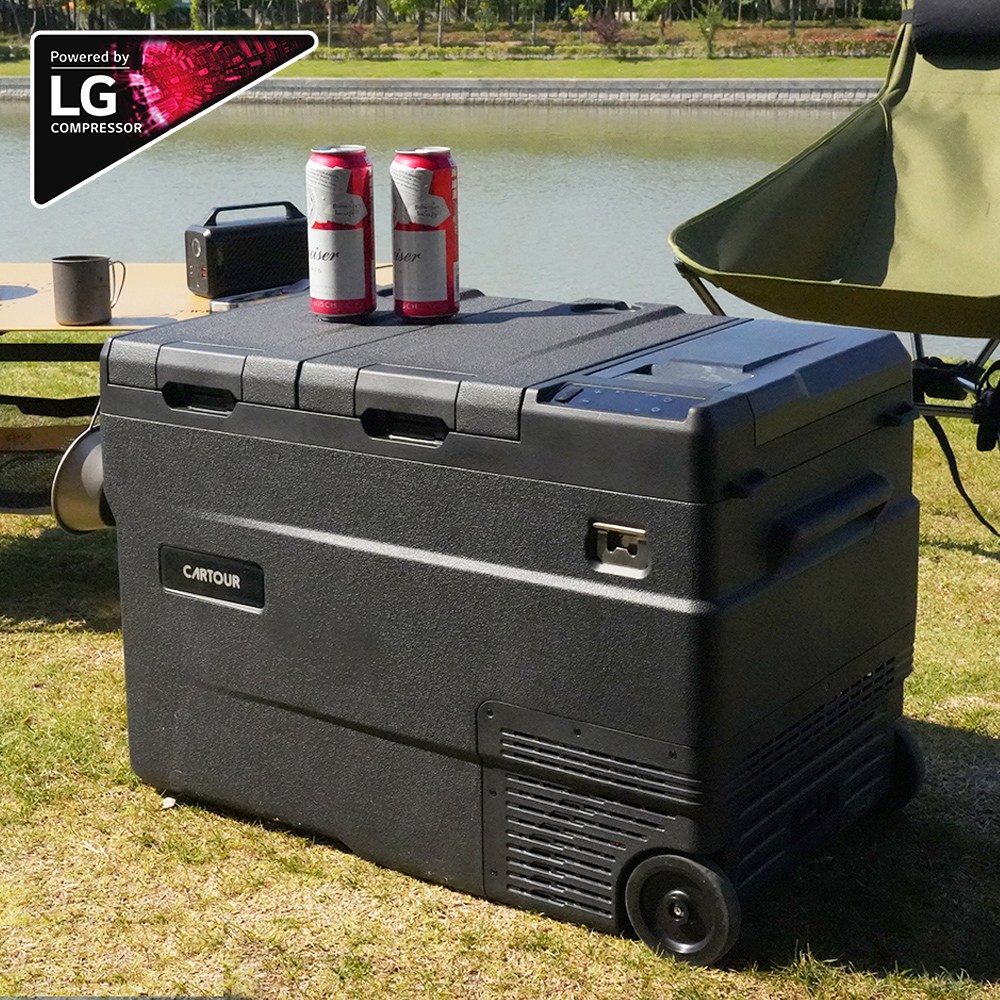 (가방증정) 카투어 WD 휴대용 LG콤프 캠핑 차량용 냉장고 45L 55L 이동식 냉동고 12V 24V 220V 288,000원