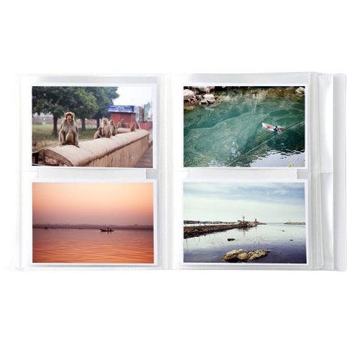 문구백서 무지 포토앨범 5x7, 화이트, 40매 12,620원