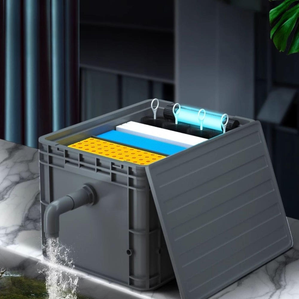 연못 펌프 정화기 여과기 순환 필터 물고기 양어장 야외 수족관 수질 이끼 제거 녹조 91,800원