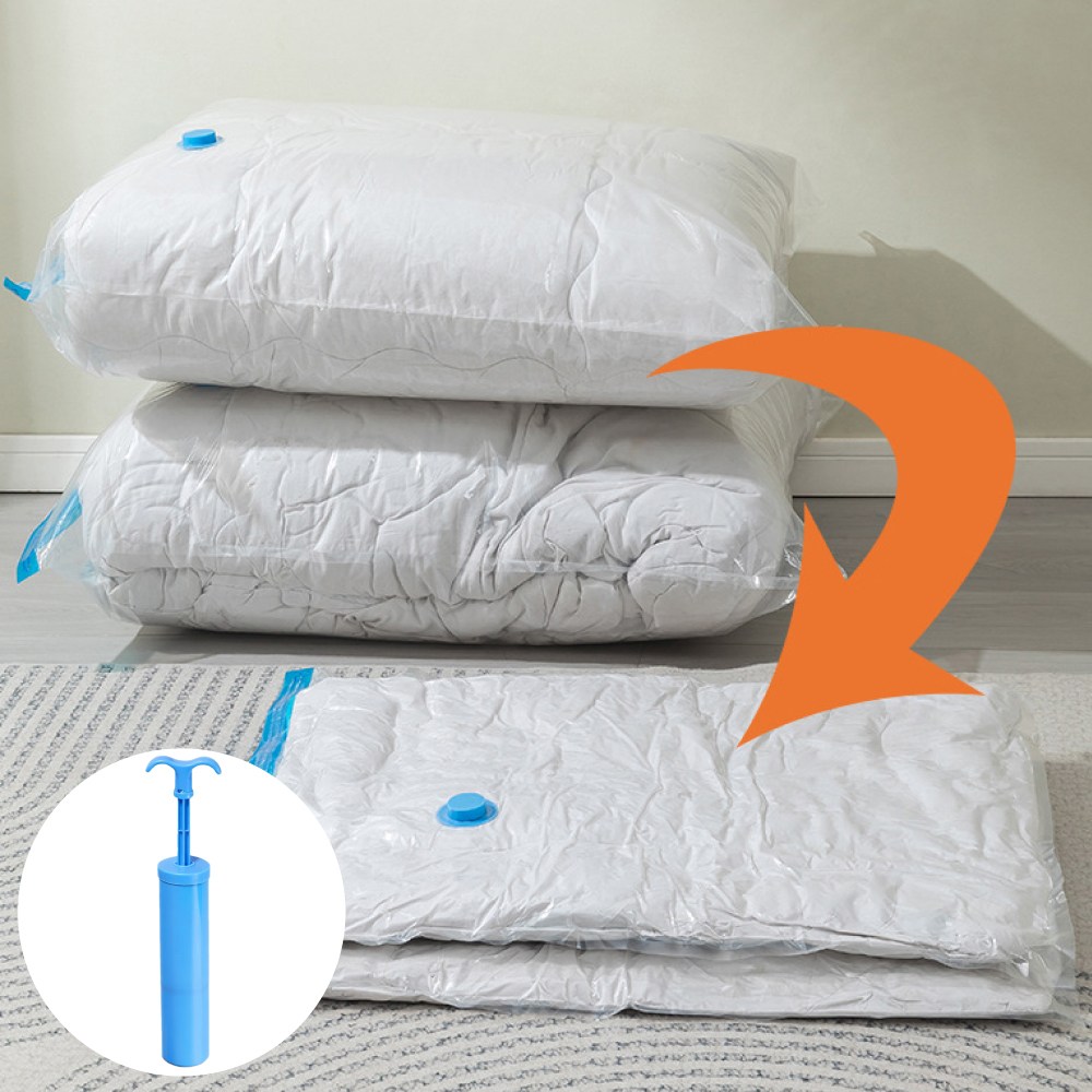 마벨인홈 대용량 이불 의류 압축팩+펌프 포함 세트 23,900원