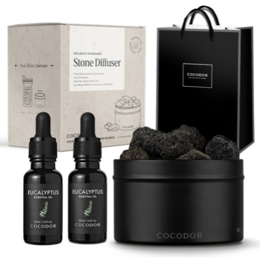 코코도르 스톤 디퓨저 아로마오일 블렌딩 세트 + 쇼핑백 1,122,400원