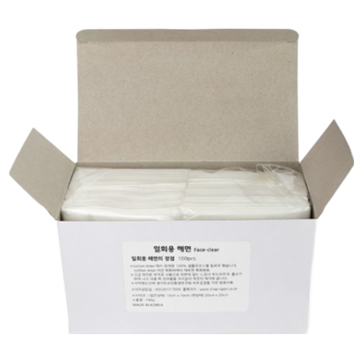 일회용 해면 100매x10개묶음 친환경 에코박스 클렌징 세안 에스테틱 피부과, 일회용해면-100매 10개묶음, 100개입, 10개 93,500원