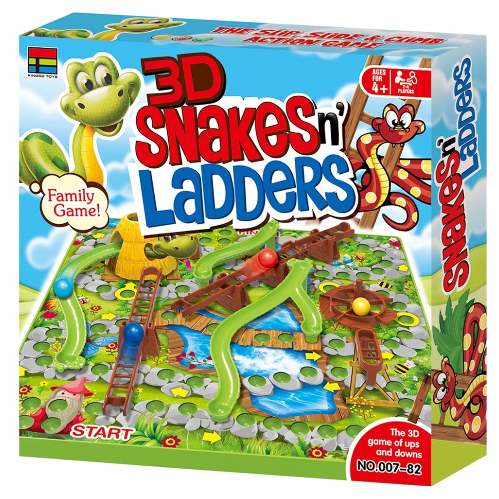 킹소토이 3D 뱀사다리 액션 게임 B129, 혼합색상, 1개, 현재가 10,610원