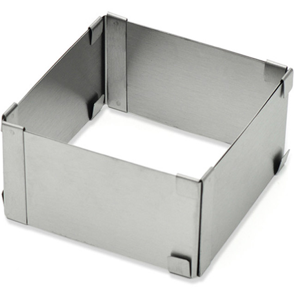 이홈베이킹 크기조절 사각 무스링, 1개 8,500원