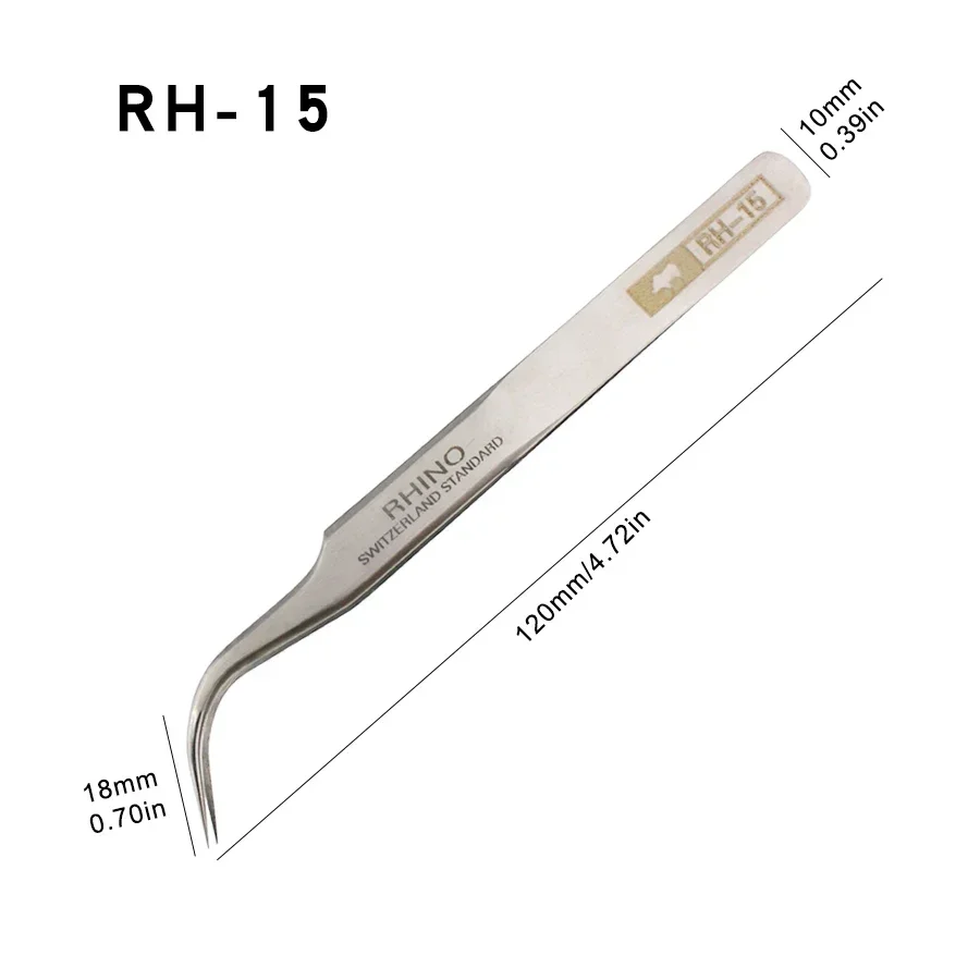 일본 RHINO RH 시리즈 핀셋 산성 방지 고정밀  휴대폰 수리용 슈퍼 하드 전자 클램핑 도구 12,300원