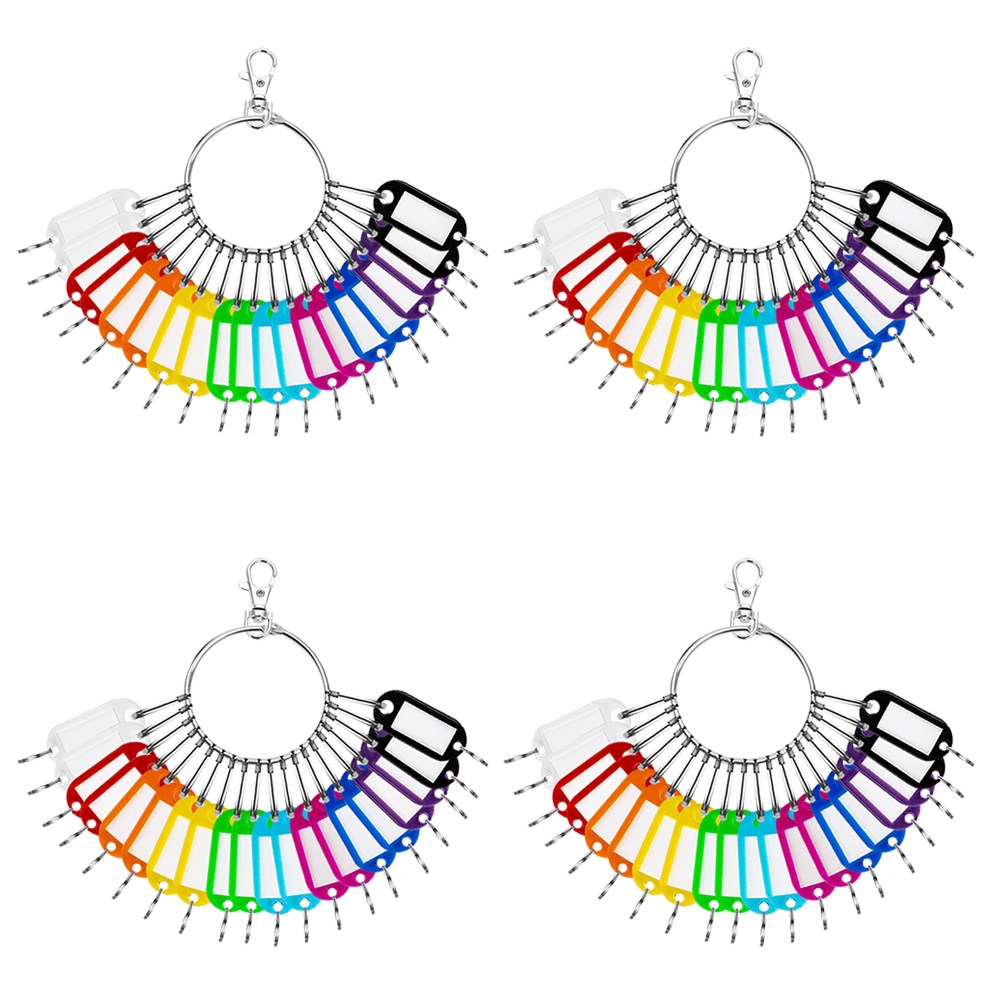 고리형 네임텍 1호 10구 가방네임택 캐리어이름표 케리어네임택 명찰 여행가방 이름표 24,320원