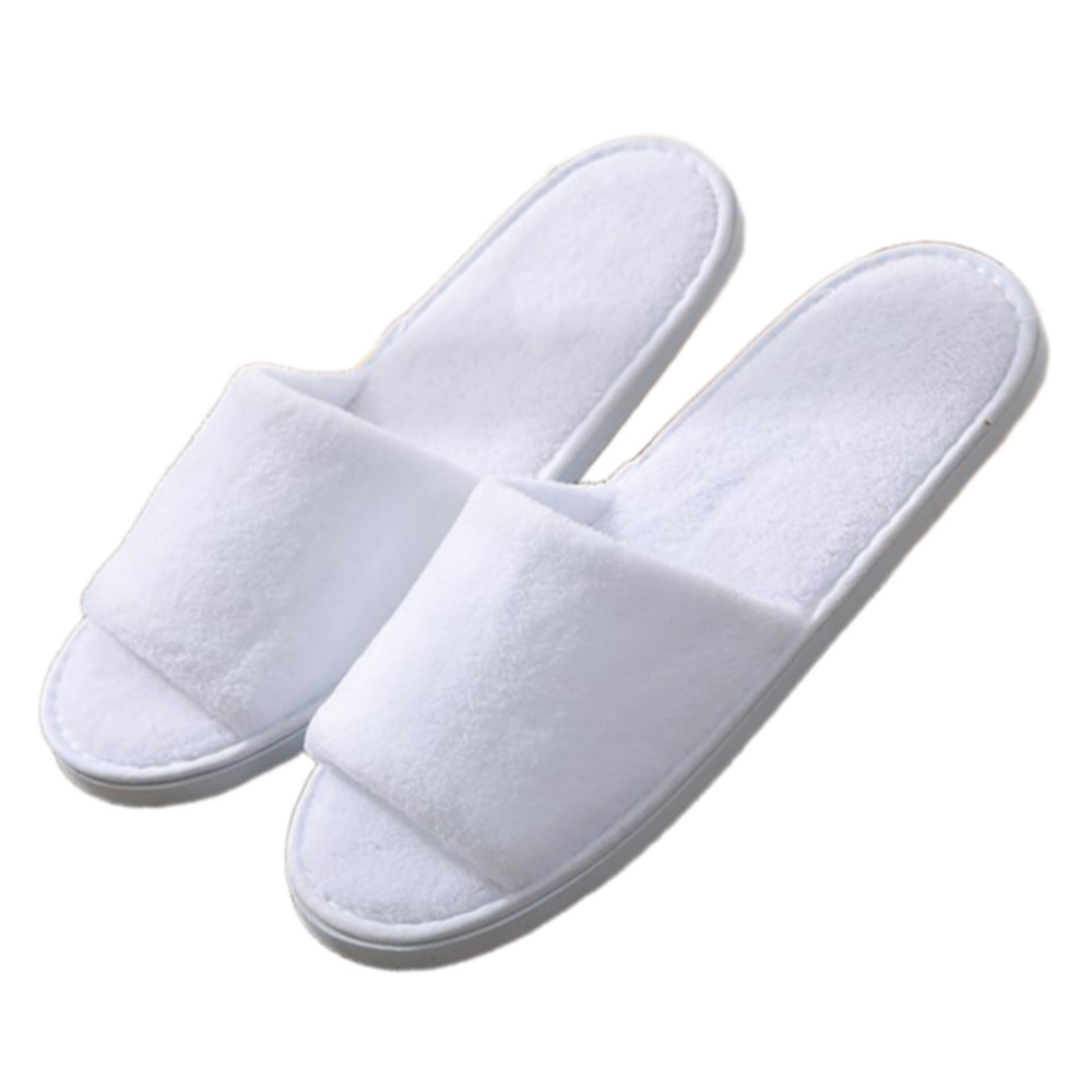 일회용 호텔 슬리퍼 고급 타올천 두껍고 부드러운 실내화 프라임, 화이트, 10개, 현재가 12,900원