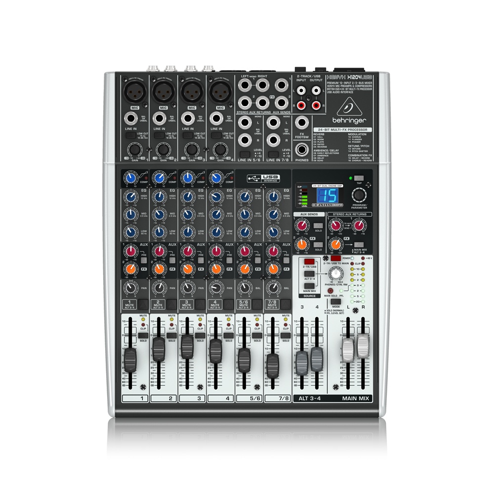 베링거 XENYX X1204USB 아날로그 믹서, XENYX X1204USB 337,740원