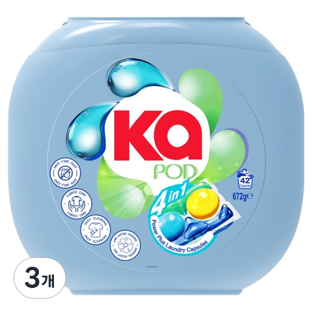 카포드 듀얼코어 4in1 파워플러스 캡슐세탁세제 86,700원