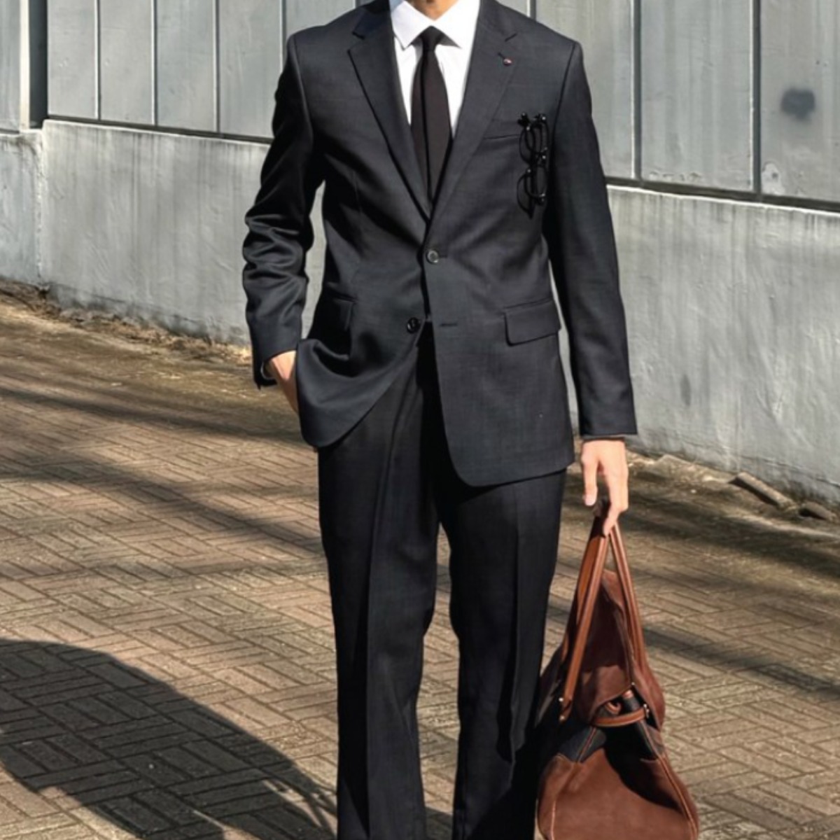 [STCO] 남성 10年 수트 울혼방 사방스판 수트 클래식핏 인디고 269,000원