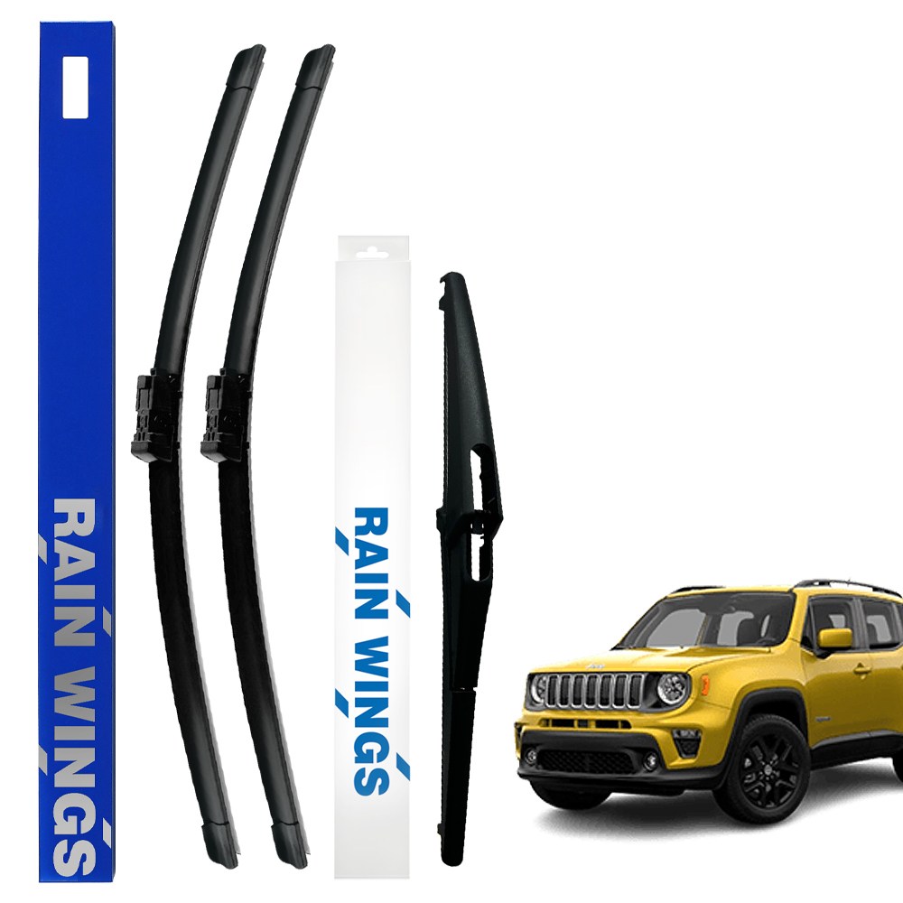 지프 레니게이드 전용 전면와이퍼 + 후면와이퍼 2.0 2.4 디젤 가솔린 전후면세트, 1세트 31,400원