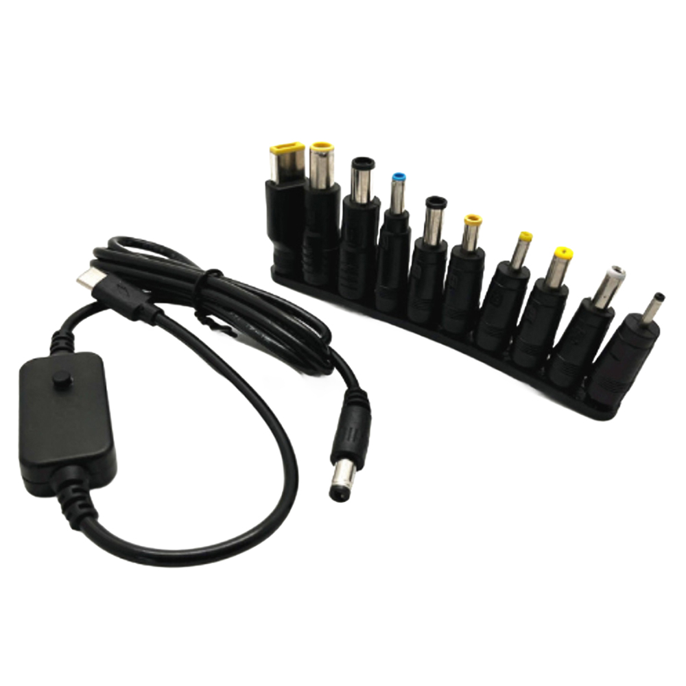 오토크루 C type PD to DC 변환 케이블 젠더 10종 세트 65W 12,900원