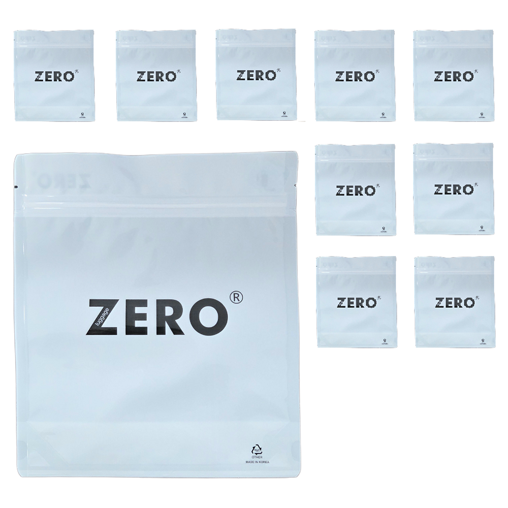 요리를그리다 다용도 진공 지퍼백 파우치 ZERO 21 x 24 cm, 10개, 1개입 5,900원