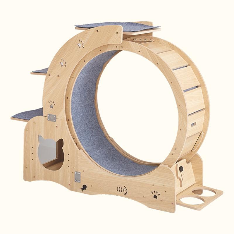 TCC글로벌 고양이 캣휠 운동기구 무소음 캣타워 런닝머신, 1개, 기본 색상 99,000원