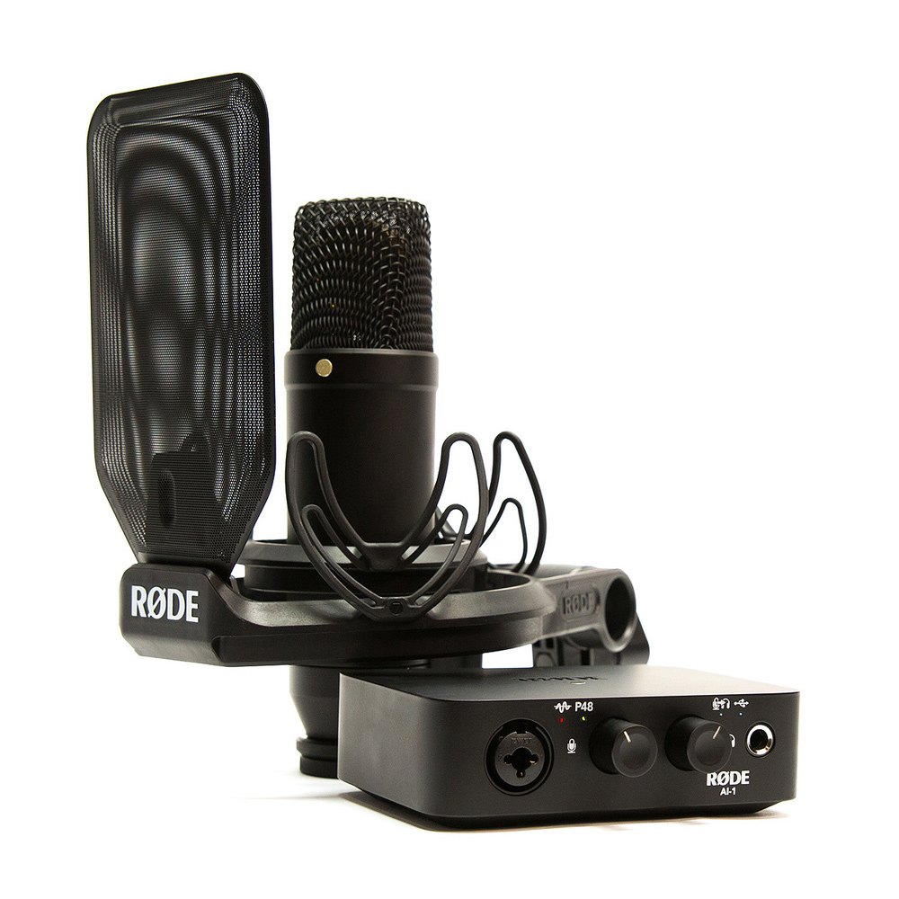 RODE NT1 + AI1 로데 NT1/AI1 Complete Studio Kit 홈레코딩 패키지 469,000원