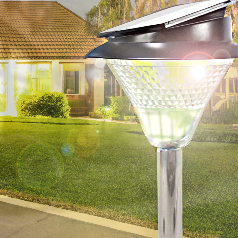 다경이즈 태양광 조명 더 밝은 가로등 야외등 COB 140구 말뚝형, 노란빛 34,000원