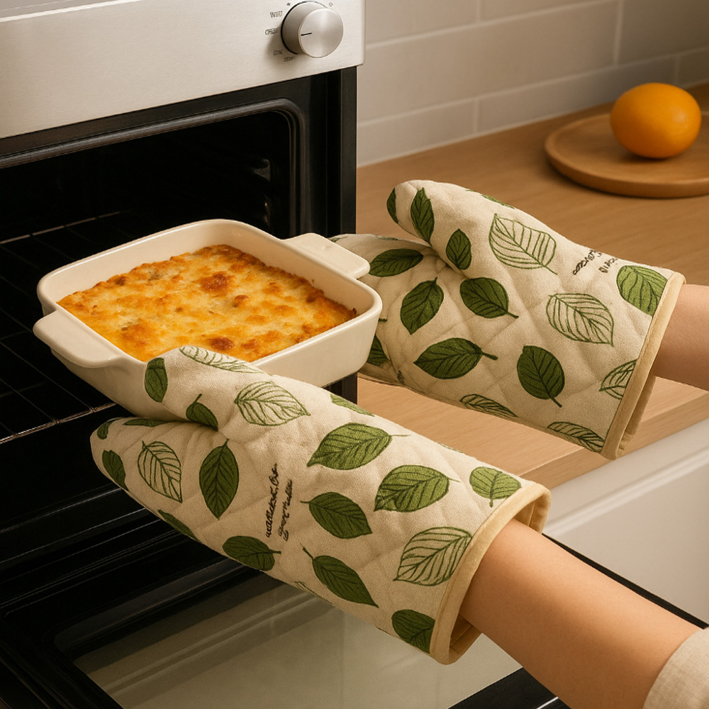 투투안 초록 나뭇잎 냄비장갑 2개 세트, 초록나뭇잎, 1세트 6,900원