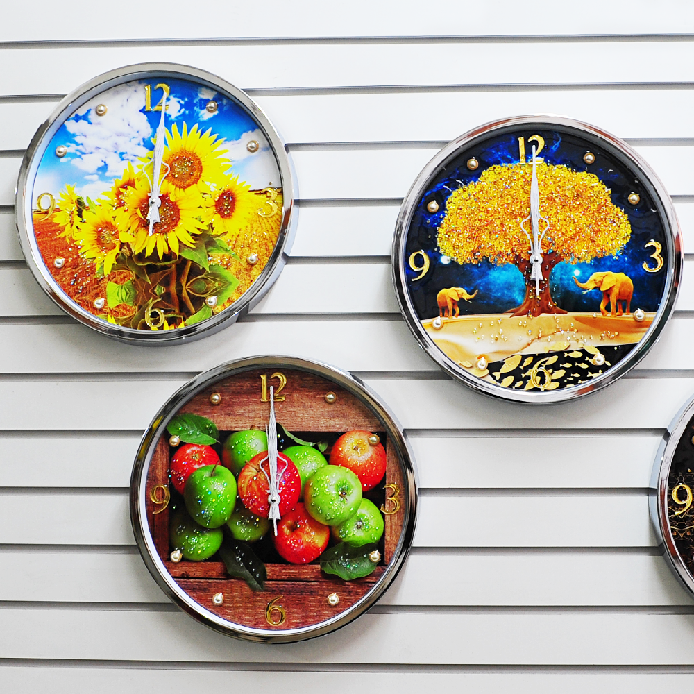 풍수 인테리어 거실 현관 큐빅 입체 무소음 벽시계 104,000원