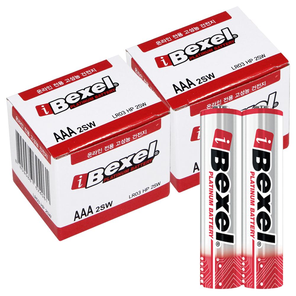 벡셀 i 플래티넘 고성능 건전지 AAA, 40개입, 1개 14,720원
