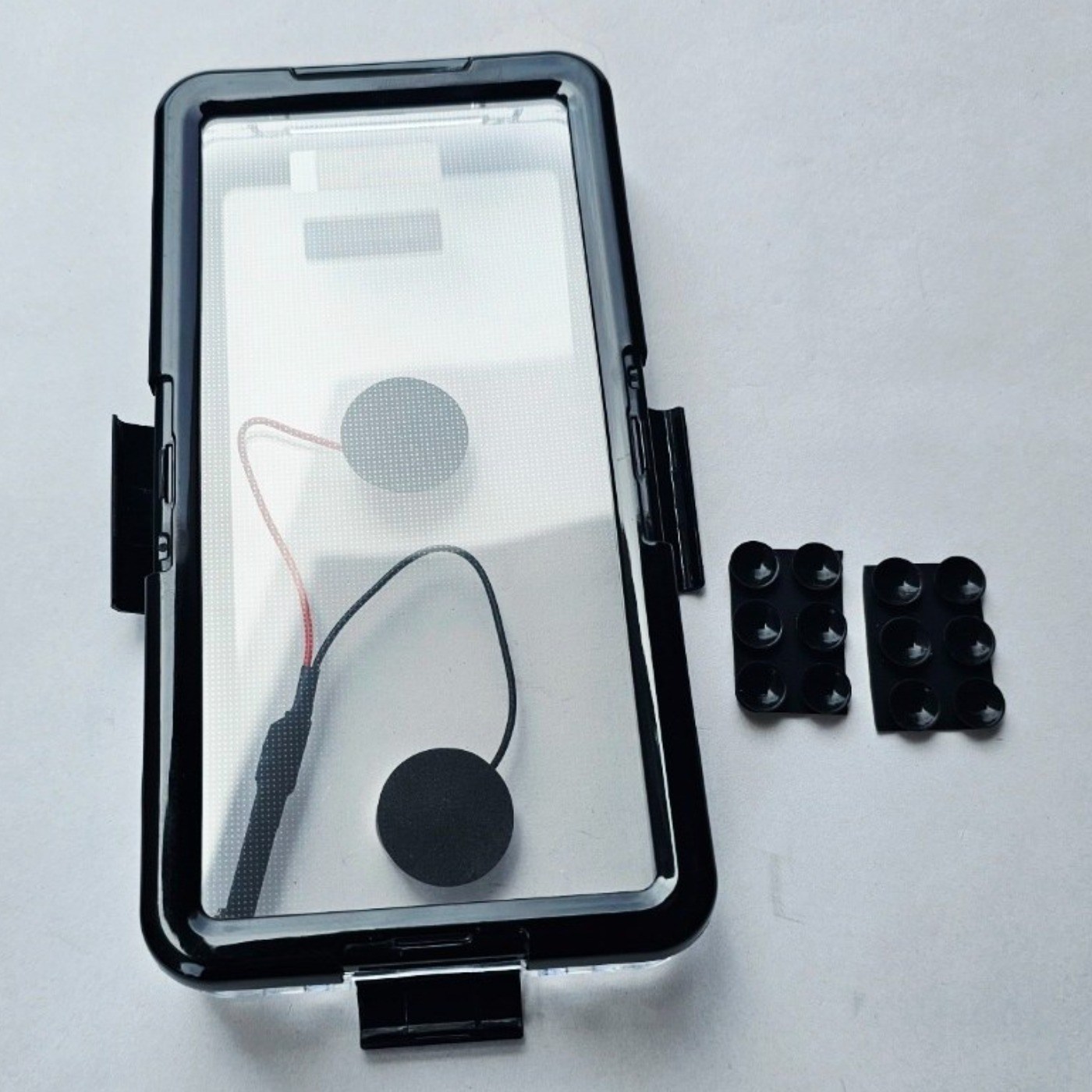 다야다 오토바이 자석충전 만능 방수케이스 전기종호환, 방수케이스, 투명 25,000원