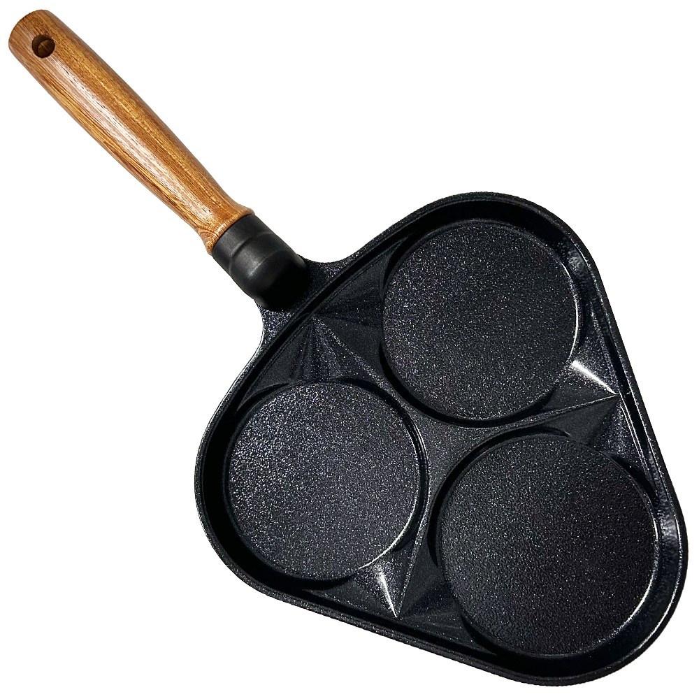 비자트 IH 인덕션 계란 후라이팬 에그팬 3구 하이라이트 가스 모든열원 사용가능, 1개, 25.1cm 27,500원