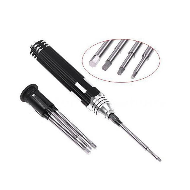 하비피플 RC 드론 육각렌치 드라이버 4in1 일체형 손잡이수납 hex 헥스 드론 조립 수리 공구 1.5 2.0 2.5 3.0mm 17,900원