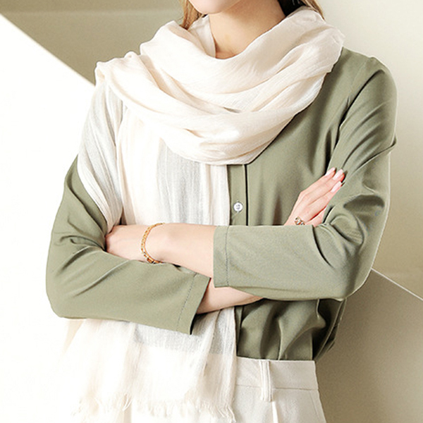 에스라이프 18색상 봄 여름 간절기 스카프 무지롱 머플러 15,900원