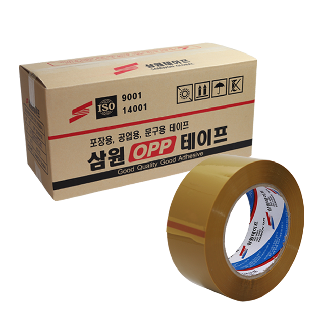 삼원테이프 OPP 박스테이프 중포장 황색 100M 30개 35,300원