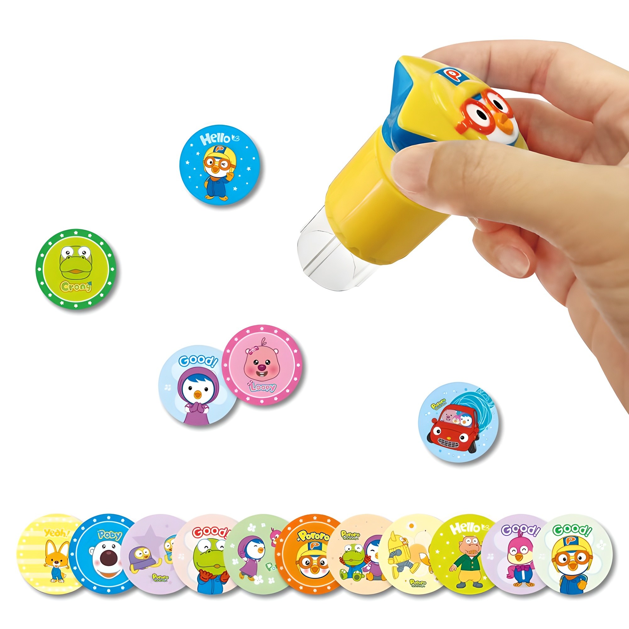 피노키오 뽀로로 스티커 도장놀이 + 스티커 50p 세트 3,450원