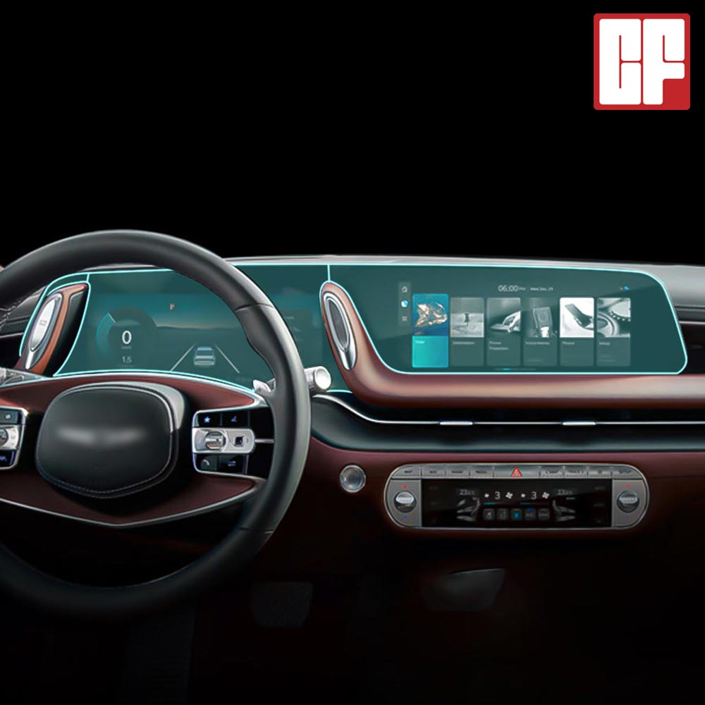 카프랜즈 호환 제네시스 G90 용품 네비게이션 필름 액정보호 악세사리 25,000원