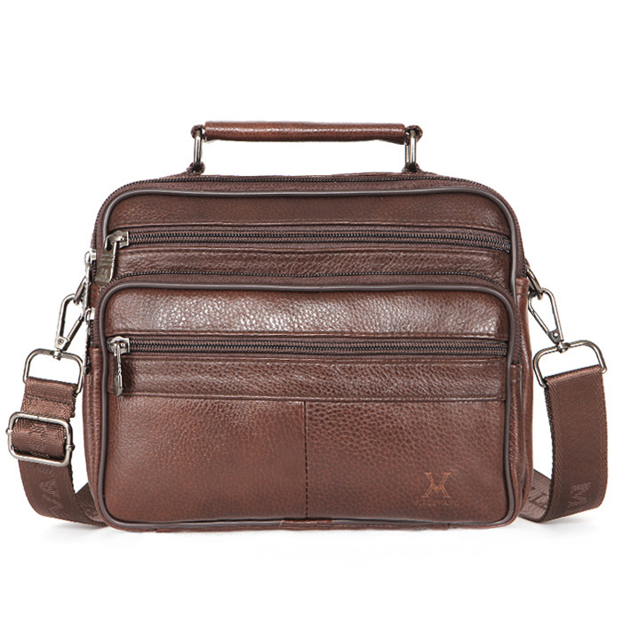 밀레바노 남성 중형 가죽가방 크로스백 MV-18108 캐주얼 데일리 숄더백 45,000원