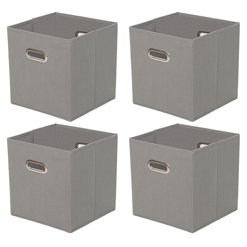 접이식 수납 정리함 선반 책장 바구니, 그레이, 4개 20,200원