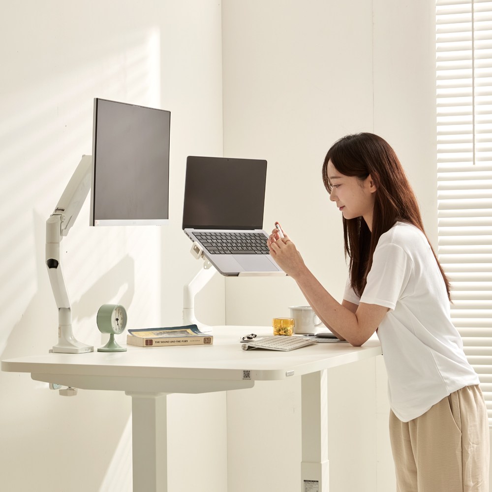 덱스탑 스마트 모션데스크 PRO 2.0 높이조절 스탠딩 책상 방문설치 339,000원
