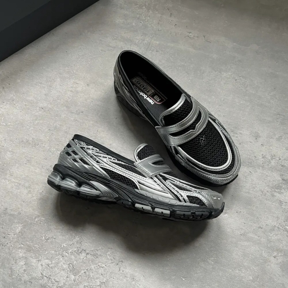 뉴발란스 1906L 로퍼 구동화 실버 메탈릭 블랙 U1906LOC 245,000원