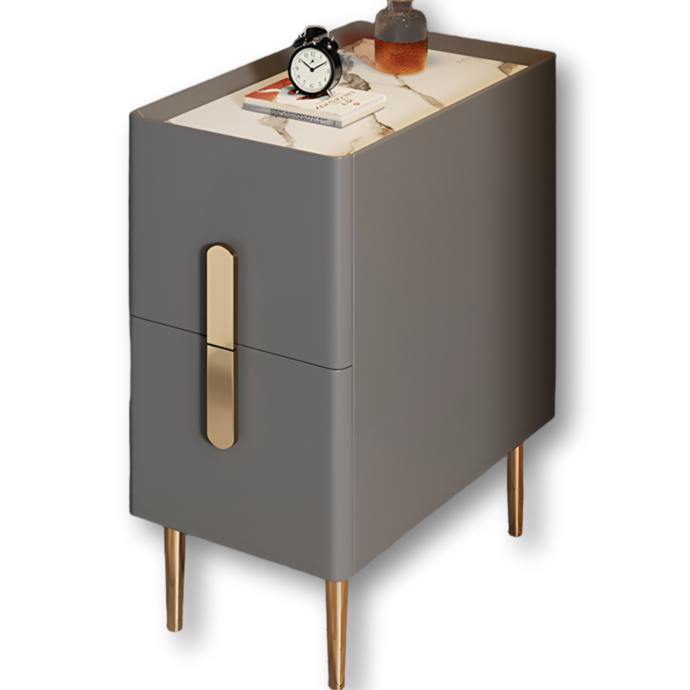 [벨로] 2단 미니 침대협탁 서랍장 침실 틈새 심플 고급 소파 엔틱 사이드 테이블 89,000원