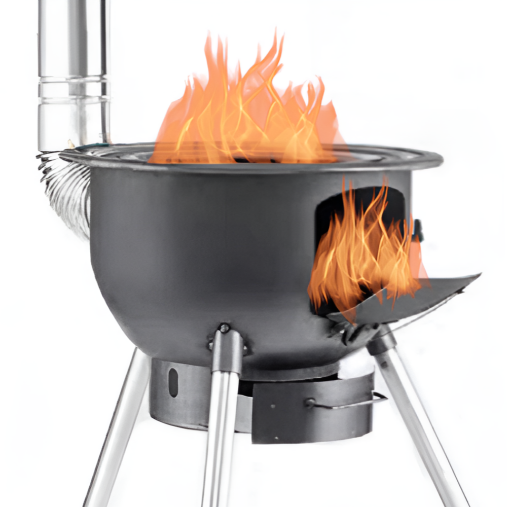 글로벌코 아궁이 화덕 숯불 화로대 드럼통 바비큐 불멍 가마솥 화로 야외 캠핑 56,700원