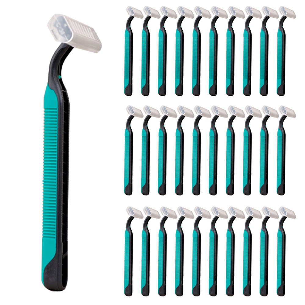 투데이리빙 50개 세트 강력 절삭 업그레이드 일회용 면도기 휴대용 여행용 남자 면도 2중날 대용량 개별 포장 11,810원