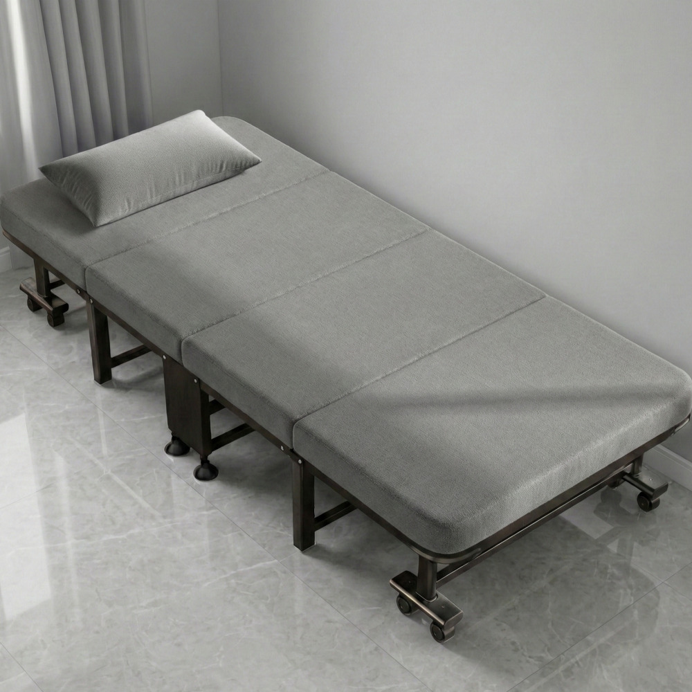미스티 이동식 1인용 접이식 간이 침대 MTD31, 패브릭_그레이 109,000원