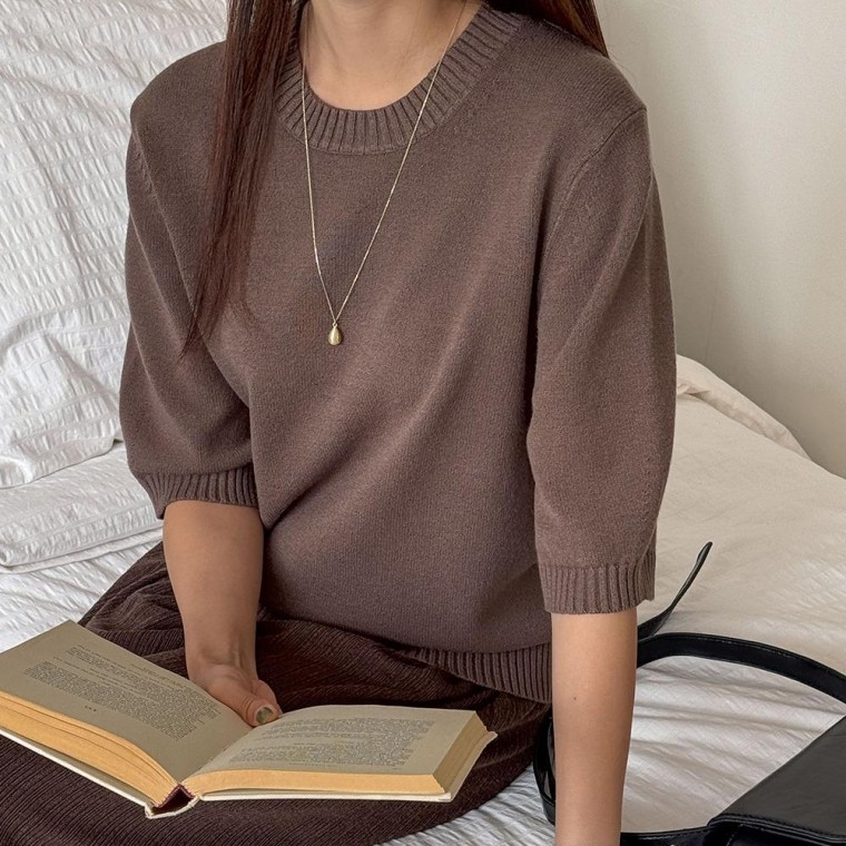 니트 여자 티셔츠 여성 부드러운 겨울 골지 46,910원