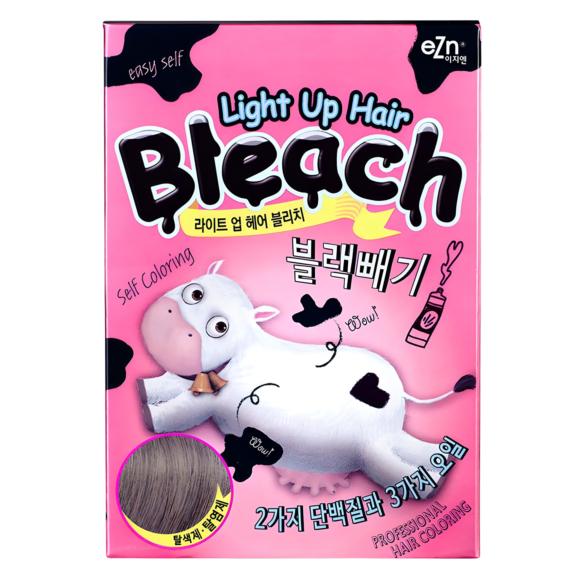 eZn 라이트업 헤어블리치 블랙빼기 탈색제, 160g, 1개 8,900원