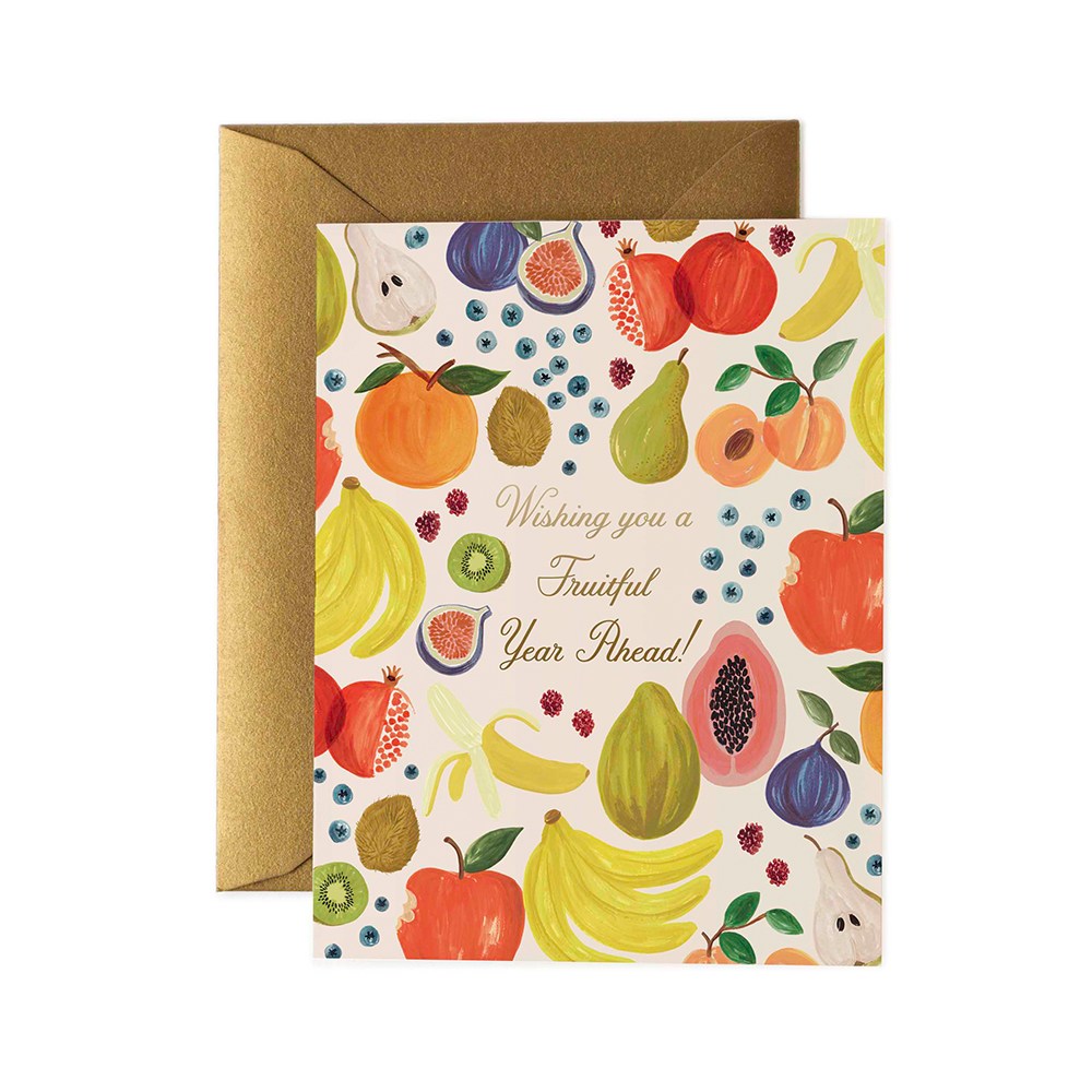 라이플페이퍼 Fruitful Year Ahead Card 일상 카드, 단품 9,000원