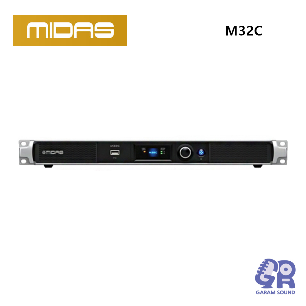 마이다스 M32C 디지털 오디오믹서 콘솔 / 랙 마운트 장착형 1,780,000원